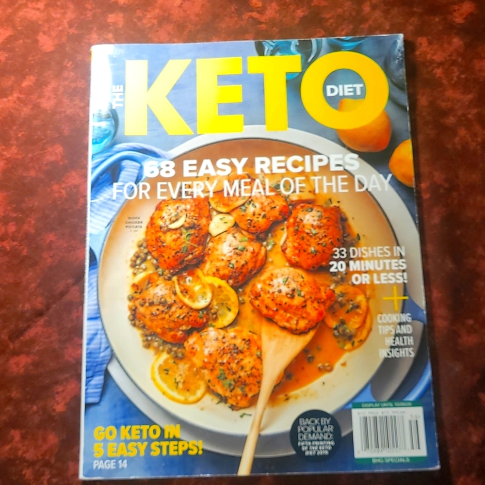 KETO Magazine. 68 easy Recipes, and more. /BUNDLE